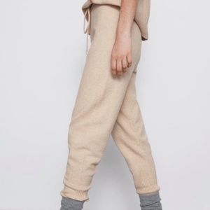 NEW Zara Knit Jogging Trousers